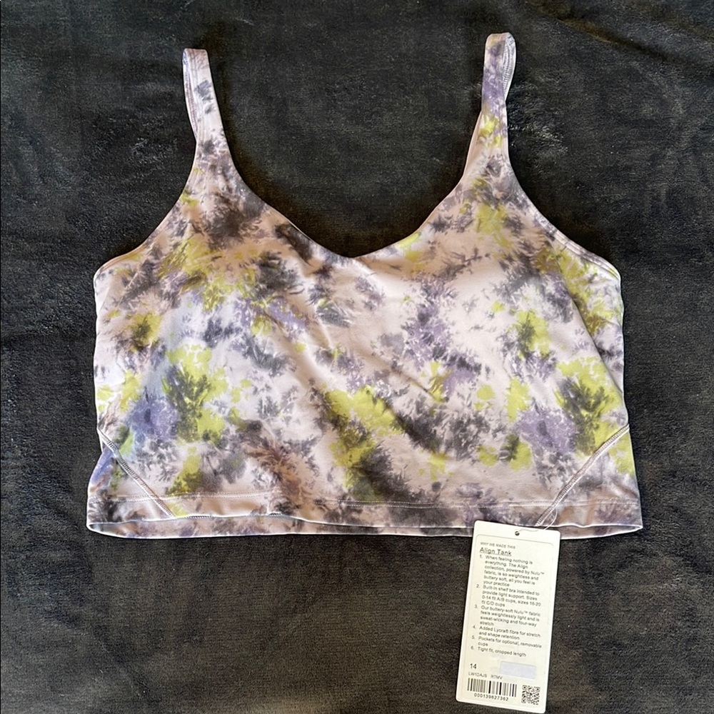 NWT - lululemon Align Tank - SZ 14 - LW1DAJS